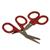 Kit Style Scissors, 3 1/2", Red, 1/Each Kit Style Scissors, 3 1/2", Red, 1/Each