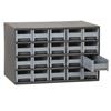 Akro-Mils® 19-Series Heavy-Duty Steel Storage Cabinet, 20 Drawer (Drawer Dimensions: 2 1/16"H x 3 3/16"W x 10 9/16"D), Gray, 1/Each Akro-Mils® 19-Series Heavy-Duty Steel Storage Cabinet, 20 Drawer (Drawer Dimensions: 2 1/16"H x 3 3/16"W x 10 9/16"D), Gray, 1/Each