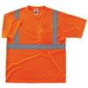 Ergodyne® GloWear® 8289 Type R Class 2 T-Shirt, Large, Orange, 1/Each Ergodyne® GloWear® 8289 Type R Class 2 T-Shirt, Large, Orange, 1/Each