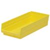 Akro-Mils® Shelf Bin, 17 7/8"L x 4"H x 8 3/8"W, Yellow, 1/Each Akro-Mils® Shelf Bin, 17 7/8"L x 4"H x 8 3/8"W, Yellow, 1/Each