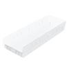 Akro-Mils® Shelf Bin, 23 5/8"L x 4"H x 8 3/8"W, Clear, 1/Each Akro-Mils® Shelf Bin, 23 5/8"L x 4"H x 8 3/8"W, Clear, 1/Each