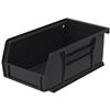 Akro-Mils® AkroBins® Standard Storage Bin, 7 3/8"L x 3"H x 4 1/8"W, Black, 1/Each Akro-Mils® AkroBins® Standard Storage Bin, 7 3/8"L x 3"H x 4 1/8"W, Black, 1/Each