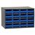 Akro-Mils® 19-Series Heavy-Duty Steel Storage Cabinet, 16 Drawer (Drawer Dimensions: 2 1/8"H x 4"W x 10 9/16"D), Blue, 1/Each Akro-Mils® 19-Series Heavy-Duty Steel Storage Cabinet, 16 Drawer (Drawer Dimensions: 2 1/8"H x 4"W x 10 9/16"D), Blue, 1/Each