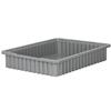 Akro-Mils® Akro-Grid Dividable Grid Container, 22 3/8"L x 4"H x 17 3/8"W, Gray, 1/Each Akro-Mils® Akro-Grid Dividable Grid Container, 22 3/8"L x 4"H x 17 3/8"W, Gray, 1/Each