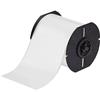 Brady® B30 Series Indoor/Outdoor Vinyl Labels, 4", White, 100 Brady® B30 Series Indoor/Outdoor Vinyl Labels, 4", White, 100