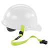 Ergodyne® Squids® 3155 Hard Hat Elastic Lanyard, Clamp, Hi-Vis Lime, 1/Each Ergodyne® Squids® 3155 Hard Hat Elastic Lanyard, Clamp, Hi-Vis Lime, 1/Each