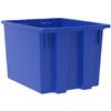 Akro-Mils® Nest & Stack Tote, 19 1/2"L x 13"H x 15 1/2"W, Blue, 1/Each Akro-Mils® Nest & Stack Tote, 19 1/2"L x 13"H x 15 1/2"W, Blue, 1/Each