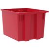 Akro-Mils® Nest & Stack Tote, 19 1/2"L x 13"H x 15 1/2"W, Red, 1/Each Akro-Mils® Nest & Stack Tote, 19 1/2"L x 13"H x 15 1/2"W, Red, 1/Each
