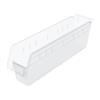 Akro-Mils® ShelfMax® Bin, 17 7/8"L x 6"H x 4 1/8"W, Clear, 1/Each Akro-Mils® ShelfMax® Bin, 17 7/8"L x 6"H x 4 1/8"W, Clear, 1/Each