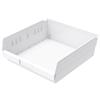 Akro-Mils® Shelf Bin, 11 5/8"L x 4"H x 11 1/8"W, White, 1/Each Akro-Mils® Shelf Bin, 11 5/8"L x 4"H x 11 1/8"W, White, 1/Each