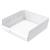 Akro-Mils® Shelf Bin, 11 5/8"L x 4"H x 11 1/8"W, White, 1/Each Akro-Mils® Shelf Bin, 11 5/8"L x 4"H x 11 1/8"W, White, 1/Each