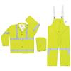 MCR Safety® Luminator™ Class 3 Rain Suit, Large, Yellow, 1/Each MCR Safety® Luminator™ Class 3 Rain Suit, Large, Yellow, 1/Each