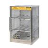 Justrite® Pressurized Gas Cylinder Locker, Horizontal, 49 1/2"H x 30"W x 32"D, Gray, 1/Each Justrite® Pressurized Gas Cylinder Locker, Horizontal, 49 1/2"H x 30"W x 32"D, Gray, 1/Each