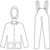 MCR Safety® Classic Plus 3-Piece Rain Suit, Large, Yellow, 1/Each MCR Safety® Classic Plus 3-Piece Rain Suit, Large, Yellow, 1/Each