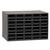 Akro-Mils® 19-Series Heavy-Duty Steel Storage Cabinet, 20 Drawer (Drawer Dimensions: 3 3/16"W x 2 1/16"H x 10 9/16"D), Black, 1/Each Akro-Mils® 19-Series Heavy-Duty Steel Storage Cabinet, 20 Drawer (Drawer Dimensions: 3 3/16"W x 2 1/16"H x 10 9/16"D), Black, 1/Each