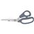 Clauss® Ultraflex® Titanium Bonded® Bent Shears, 9", Gray, 1/Each Clauss® Ultraflex® Titanium Bonded® Bent Shears, 9", Gray, 1/Each