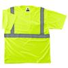 Ergodyne® GloWear® 8289 Type R Class 2 T-Shirt, 3X-Large, Lime, 1/Each Ergodyne® GloWear® 8289 Type R Class 2 T-Shirt, 3X-Large, Lime, 1/Each