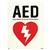 Glow-In-The-Dark AED Sign Glow-In-The-Dark AED Sign