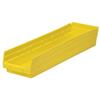 Akro-Mils® Shelf Bin, 23 5/8"L x 4"H x 6 5/8"W, Yellow, 1/Each Akro-Mils® Shelf Bin, 23 5/8"L x 4"H x 6 5/8"W, Yellow, 1/Each