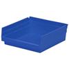 Akro-Mils® Shelf Bin, 11 5/8"L x 4"H x 11 1/8"W, Blue, 1/Each Akro-Mils® Shelf Bin, 11 5/8"L x 4"H x 11 1/8"W, Blue, 1/Each