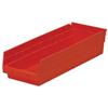 Akro-Mils® Shelf Bin, 17 7/8"L x 4"H x 6 5/8"W, Red, 1/Each Akro-Mils® Shelf Bin, 17 7/8"L x 4"H x 6 5/8"W, Red, 1/Each