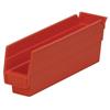 Akro-Mils® Shelf Bin, 11 5/8"L x 4"H x 2 3/4"W, Red, 1/Each Akro-Mils® Shelf Bin, 11 5/8"L x 4"H x 2 3/4"W, Red, 1/Each
