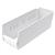 Akro-Mils® Shelf Bin, 11 5/8"L x 4"H x 4 1/8"W, White, 1/Each Akro-Mils® Shelf Bin, 11 5/8"L x 4"H x 4 1/8"W, White, 1/Each