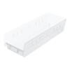 Akro-Mils® Shelf Bin, 17 7/8"L x 4"H x 6 5/8"W, Clear, 1/Each Akro-Mils® Shelf Bin, 17 7/8"L x 4"H x 6 5/8"W, Clear, 1/Each
