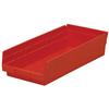 Akro-Mils® Shelf Bin, 17 7/8"L x 4"H x 8 3/8"W, Red, 1/Each Akro-Mils® Shelf Bin, 17 7/8"L x 4"H x 8 3/8"W, Red, 1/Each