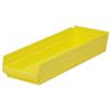 Akro-Mils® Shelf Bin, 23 5/8"L x 4"H x 8 3/8"W, Yellow, 1/Each Akro-Mils® Shelf Bin, 23 5/8"L x 4"H x 8 3/8"W, Yellow, 1/Each