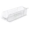Akro-Mils® Super-Size AkroBins® Storage Bins, 23 7/8"L x 7"H x 8 1/4"W, Clear, 1/Each Akro-Mils® Super-Size AkroBins® Storage Bins, 23 7/8"L x 7"H x 8 1/4"W, Clear, 1/Each