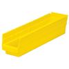 Akro-Mils® Shelf Bin, 17 7/8"L x 4"H x 4 1/8"W, Yellow, 1/Each Akro-Mils® Shelf Bin, 17 7/8"L x 4"H x 4 1/8"W, Yellow, 1/Each