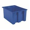 Akro-Mils® Nest & Stack Tote, 23 1/2"L x 13"H x 19 1/2"W, Blue, 1/Each Akro-Mils® Nest & Stack Tote, 23 1/2"L x 13"H x 19 1/2"W, Blue, 1/Each