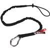 Ergodyne® Squids® 3100 Tool Lanyard, Single Alum Carabiner, Extended, 10 lb, Black, 1/Each Ergodyne® Squids® 3100 Tool Lanyard, Single Alum Carabiner, Extended, 10 lb, Black, 1/Each