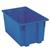 Akro-Mils® Nest & Stack Tote, 18"L x 9"H x 11"W, Blue, 1/Each Akro-Mils® Nest & Stack Tote, 18"L x 9"H x 11"W, Blue, 1/Each