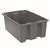 Akro-Mils® Nest & Stack Tote, 19 1/2"L x 8"H x 13 1/2"W, Gray, 1/Each Akro-Mils® Nest & Stack Tote, 19 1/2"L x 8"H x 13 1/2"W, Gray, 1/Each