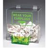 Brady® Earplug Dispenser, 13"H x 12"W x 8"D, 1/Each Brady® Earplug Dispenser, 13"H x 12"W x 8"D, 1/Each
