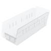 Akro-Mils® Shelf Bin, 11 5/8"L x 4"H x 4 1/8"W, Clear, 1/Each Akro-Mils® Shelf Bin, 11 5/8"L x 4"H x 4 1/8"W, Clear, 1/Each