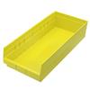 Akro-Mils® Shelf Bin, 23 5/8"L x 4"H x 11 1/8"W, Yellow, 1/Each Akro-Mils® Shelf Bin, 23 5/8"L x 4"H x 11 1/8"W, Yellow, 1/Each