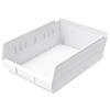 Akro-Mils® Shelf Bin, 11 5/8"L x 4"H x 8 3/8"W, White, 1/Each Akro-Mils® Shelf Bin, 11 5/8"L x 4"H x 8 3/8"W, White, 1/Each