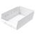 Akro-Mils® Shelf Bin, 11 5/8"L x 4"H x 8 3/8"W, White, 1/Each Akro-Mils® Shelf Bin, 11 5/8"L x 4"H x 8 3/8"W, White, 1/Each