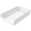 Akro-Mils® Shelf Bins, 17 7/8"L x 4"H x 11 1/8"W, White, 1/Each Akro-Mils® Shelf Bins, 17 7/8"L x 4"H x 11 1/8"W, White, 1/Each