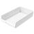 Akro-Mils® Shelf Bins, 17 7/8"L x 4"H x 11 1/8"W, White, 1/Each Akro-Mils® Shelf Bins, 17 7/8"L x 4"H x 11 1/8"W, White, 1/Each