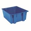 Akro-Mils® Nest & Stack Tote, 23 1/2"L x 10"H x 19 1/2"W, Blue, 1/Each Akro-Mils® Nest & Stack Tote, 23 1/2"L x 10"H x 19 1/2"W, Blue, 1/Each