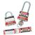 Brady® Padlock Lockout Labels Brady® Padlock Lockout Labels