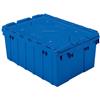 Akro-Mils® Attached Lid Container, 8.5 gal, 21 1/2"L x 9"H x 15"W, Gray, 1/Each Akro-Mils® Attached Lid Container, 8.5 gal, 21 1/2"L x 9"H x 15"W, Gray, 1/Each