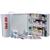 3-Shelf, 100-Person First Aid Station w/ 12-Pocket Liner, 1/Each 3-Shelf, 100-Person First Aid Station w/ 12-Pocket Liner, 1/Each