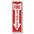 Brady® “Fire Extinguisher” w/ Arrow Aluminum Sign Brady® “Fire Extinguisher” w/ Arrow Aluminum Sign