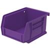 Akro-Mils® AkroBins® Standard Storage Bin, 5 3/8"L x 3"H x 4 1/8"W, Purple, 1/Each Akro-Mils® AkroBins® Standard Storage Bin, 5 3/8"L x 3"H x 4 1/8"W, Purple, 1/Each