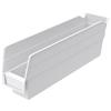 Akro-Mils® Shelf Bin, 11 5/8"L x 4"H x 2 3/4"W, White, 1/Each Akro-Mils® Shelf Bin, 11 5/8"L x 4"H x 2 3/4"W, White, 1/Each